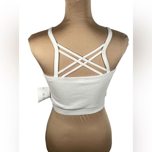 AS Revival Strappy Back Crop Ribbed Seamless Tank NWT Large - Picture 4 of 8